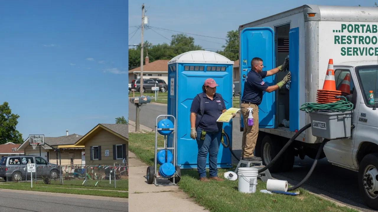 Portable Toilet Rental in Garner, KY near me